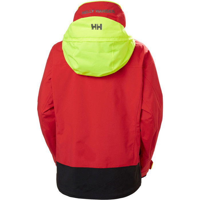 Helly Hansen Mujer Pier Coastal Pier 2024 Conjunto Combinado De Chaqueta De Vela Y Pantaln Con Peto 3417733961 - Rojo / Black